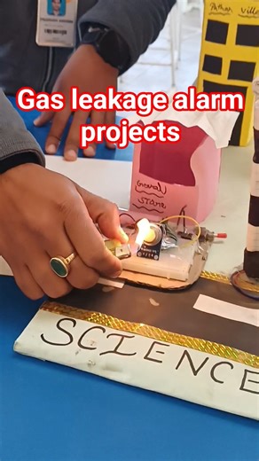 Gas leakage projects |how to make gas sensor projects |best science exhibition project |