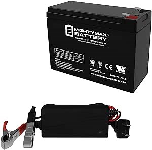 Mighty Max Battery 12V 10AH Replacement Battery for Simplex 4004R + 12V 1Amp Charger