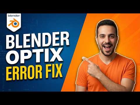 Blender OptiX Error Fix (Easy Guide)