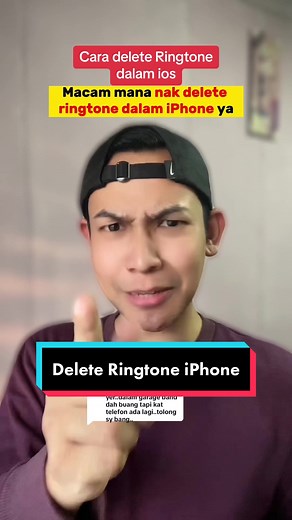 Replying to @missnadlavender Cara Macam mana delete Ringtone dari iPhone. How to delete ringtone from your iphone. #iosringtone #iphonetips #howto