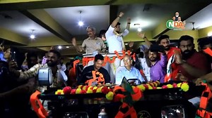 100K views · 894 shares | We held a roadshow yesterday in support of BJP in Palakkad and Alathur constituencies. Kerala's youth are welcoming of the BJP. They wish to elect the BJP for only it can deliver development and generate opportunities for the youth in Kerala BJYM Keralam | Tejasvi Surya | Facebook