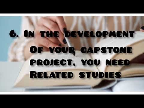 Steps in Writing Review of Related Literature in Capstone Project