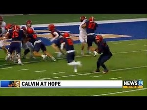In rivalry match, Hope College football defeats Calvin University