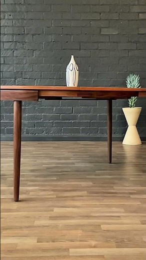Danish Modern “Roundette” Expanding Butterfly-Leaf Dining Table by Hans Olsen
