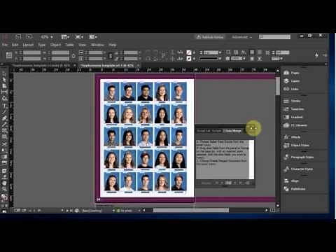 Flowing Multiple Photo Like Lifetouch Yearbook Portraits In Adobe InDesign CC