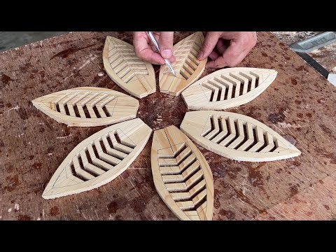 Desk Lamp Design - The Leaf Shaped Table Lamp Design is Very Stylish and Modern