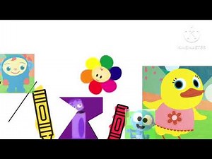 Recreation of Corns banana and lemon learning the color yellow color crew BabyFirst tv