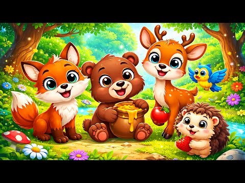 Preschool Forest Animals Learning Games - Kids Animal Fun World 3D | Android Gameplay