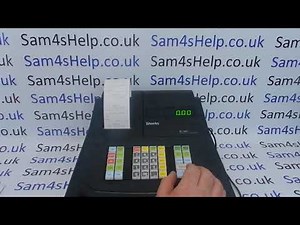 How To Program Department Name Sam4S ER-180U / ER180U / 180U / ER-180 / ER180 / ER 180