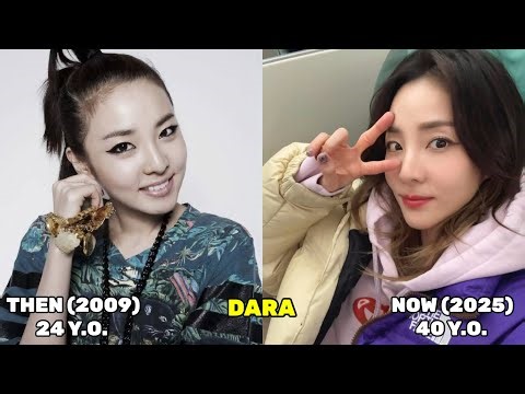 2NE1 Then and Now (2009 vs 2025) CL, Dara, Park Bom, Minzy