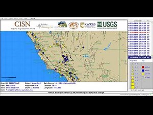 Real-Time Earthquakes Worldwide 24/7 LIVE Live Stream
