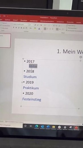 So erstellst du einen Zeitstrahl in PowerPoint #office #powerpoint #schule