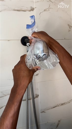 94K views · 355 reactions | Say goodbye to crusty faucets! ✨Vinegar✨ is the key to cleaning buildup from limescale or sediment in just a few easy steps! | HGTV | Facebook