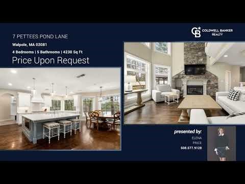 7 Pettees Pond Lane Walpole, MA | ColdwellBankerHomes.com