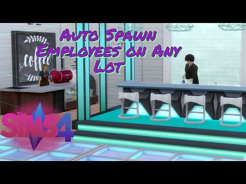 Sims 4 | This Must Have Mod Spawns Employees On Any Lot