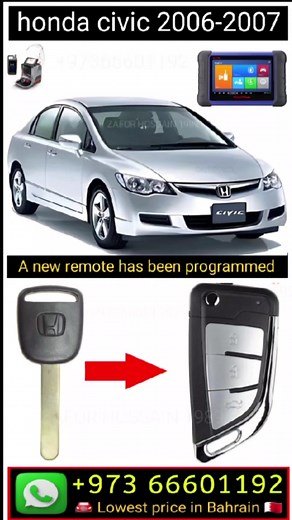 Programming a New Remote for Honda Civic