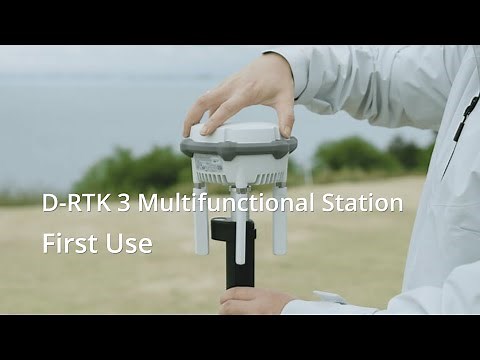 D-RTK 3 Multifunctional Station | First Use