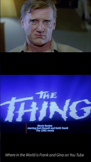 THE THING 1982 movie review starring Kurt Russell (spoiler)