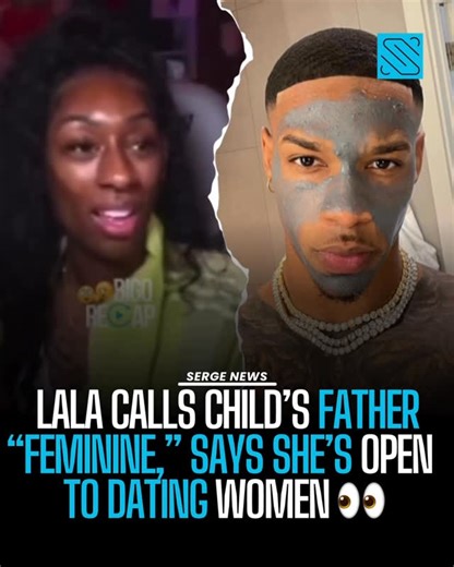 Serge News on Instagram: "Influencer and comedian Lala Milan has stirred conversation online after referring to her child’s father as “feminine” and stating that she could see herself in a lesbian relationship. Lala added that she has already dated a woman, clarifying that she was referring to Tyler in her comments. Her remarks quickly sparked mixed reactions on social media, with some users debating gender expression and sexuality, while others criticized the statements as unnecessary. The disc