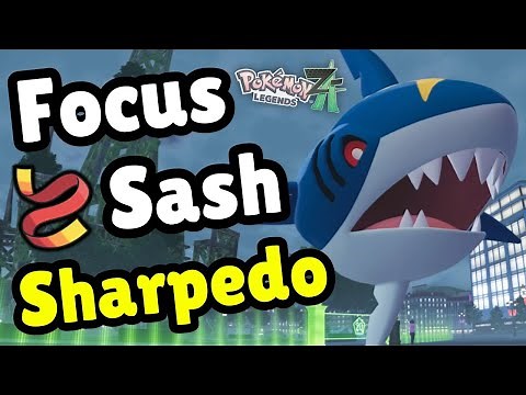 Focus Sash Sharpedo! Pokemon Legends Z-A Competitive Ranked Ladder Battles!
