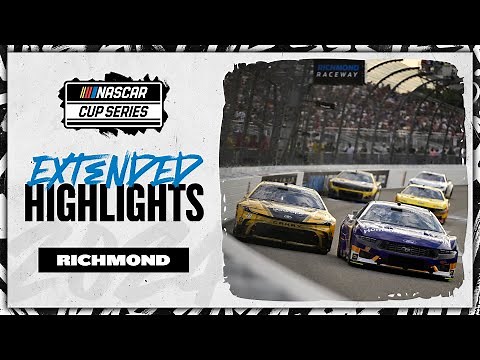 NASCAR Official Extended Highlights : Richmond provides overtime drama in final laps | NASCAR