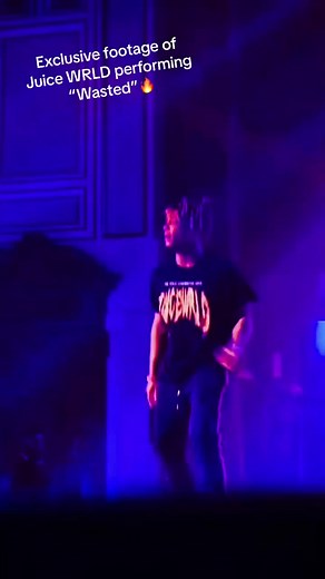 Juice WRLD 'Wasted' Performance - Concert Footage