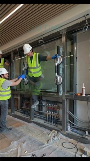 A 3D Glass wall room decoration