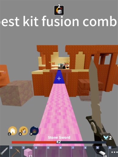 best kit fusion combo #roblox #robloxbedwars #aery | combo
