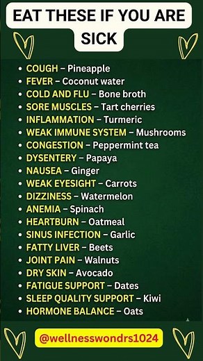 20 Foods to Eat When You’re Sick | Natural Foods That Support Healing