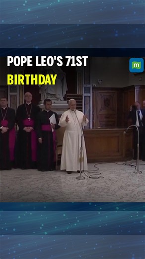 Pope Leo Celebrates His 71st Birthday As Well-Wishers Sing 'Tanti Auguri'