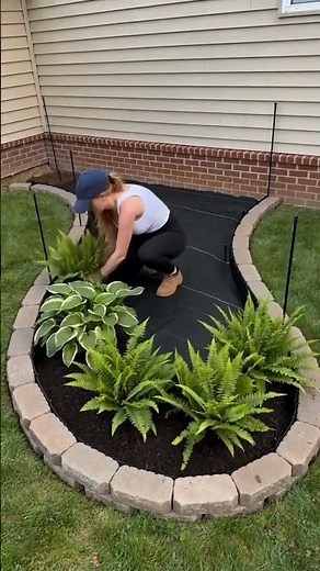 Satisfying Garden Bed Trick Changes Everything #gardenideas#diy#outdoors#garden #satisfying