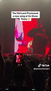 The Kid Laroi Previewed a New Song at His Show Today