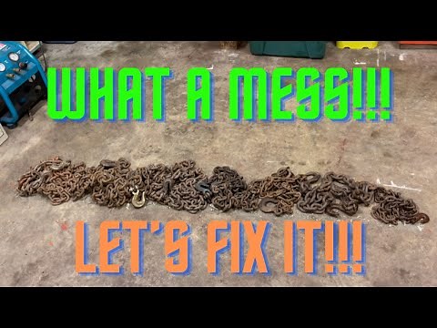 DIY logging chain holder!