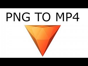 how to convert png video sequence to mp4 with (hitfilm express)