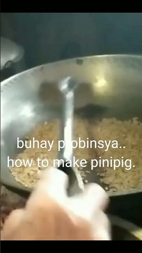 HOW TO MAKE PINIPIG/POUNDED RICE FLAKES