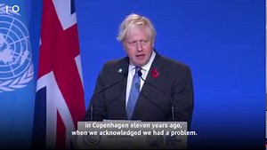 Now is the moment to get real about climate change. #COP26 | UK Prime Minister