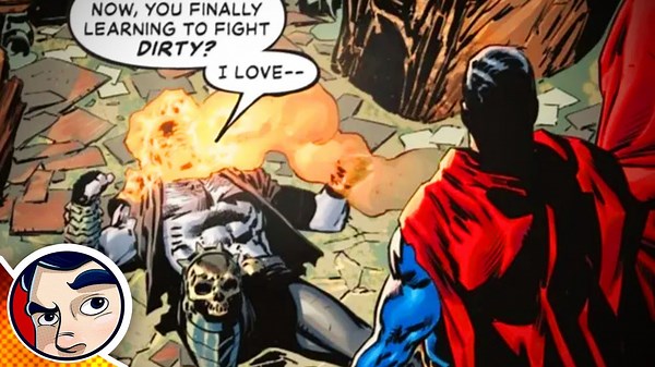 Superman Destroys Lobo in Brutal Fight