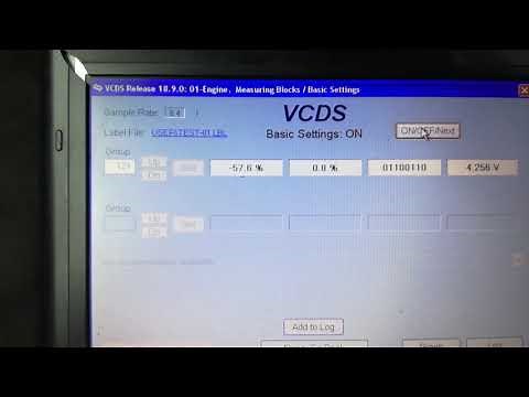 Basic Setting - Intake Manifold Flap Motor (V157)