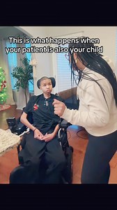 Working for my son should come with hazard pay. 💰 😂🥰💜🧑🏽‍🦽‍➡️ #CaregiverLife #CNAHumor #SpecialNeedsMom #CaregiverJourney #MomAndSonMoments #CaregiverComedy #FamilyCaregiving #DisabilityMom #WheelchairLife | Purple Gaia