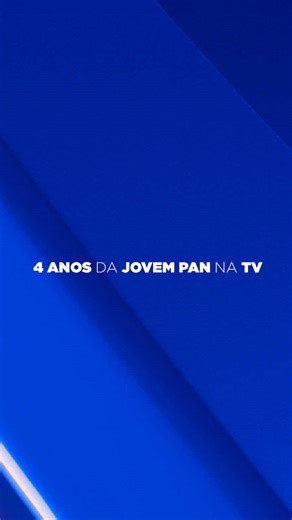 Há quatro anos no ar, a Jovem Pan News segue levando informação em tempo real, com credibilidade e pluralidade de opiniões. De estúdio em estúdio, de tela em tela, contamos as histórias que marcaram o Brasil e o mundo. Somos jornalismo 24 horas por dia — na TV, no rádio e na internet. Somos informação em todos os lugares. Somos a Jovem Pan News. 📺 Confira na JP News e Panflix 📌 Siga o nosso perfil @jovempannews #JovemPanNews