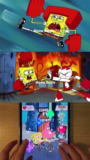 FNF Vs Jenny x Patrick Star Mod - Friday Night Funkin' - Spongebob Animation #fridaynightfunkin #fnf