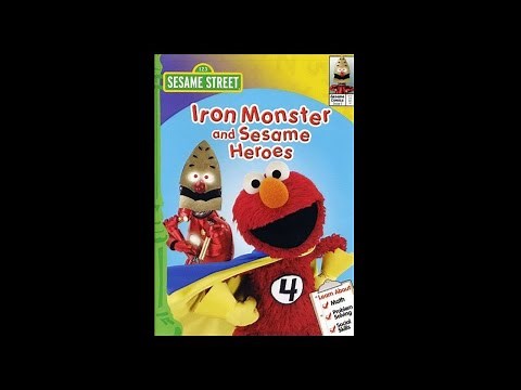 Sesame Street: Iron Monster and Sesame Heroes (2010 DVD)