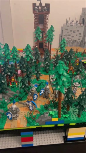 Building My LEGO Castle Army 🏰 | LEGO MOC #Shorts #lego #legocastle