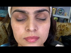 How to apply krylon tv paint stick with liquid base | winter Glowing base | farah salon