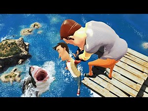 Hello Neighbor: Ragdolls & Epic Falls episode #36 [GMOD]