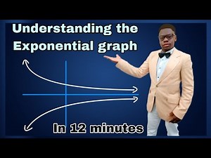 How to Deeply understand the exponential graph. How to predict the shape just by looking !!