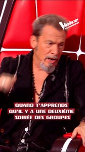 198K views · 2.4K reactions | Quand t’apprends qu’il y a une deuxième soirée des Groupes 朗 RDV ce soir à 21h10 pour les Groupes sur TF1 et TF1+ ✌️ #TheVoice #LesGroupes #OnRegardeQuoi #FlorentPagny #Mème | The Voice : la plus belle voix | Facebook