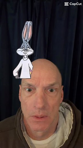 Brian Stepanek on Instagram: "So Bald. #loonytunes taught me so much about comedy. It was appointment television every Saturday morning. #bugsbunny was my fav @warnerbrosanimation #arwin #suitelife"