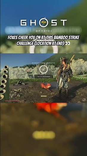 Fox bamboo strike challenge location in Ghost of Yotei