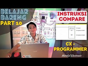 CARA MENGGUNAKAN INSTRUKSI COMPARE PADA OMRON CX-PROGRAMMER